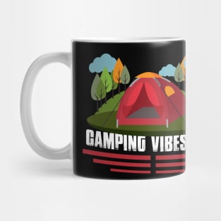 Camping Vibes Only T Shirt For Women Men Mug